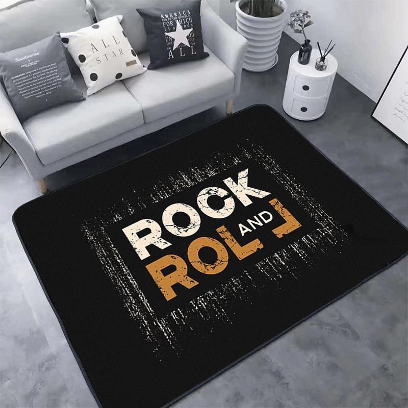 Home Textiles Rug - Tapis Rock and Roll Hard Rock