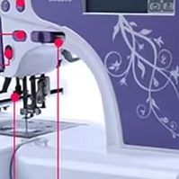 Home Textiles Industry - Machine à broder numérique professionnelle, petit