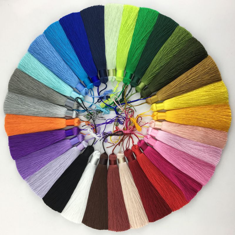 Home Ec Textiles - InjBeads Tassel Fringe Brush Tassels Trim