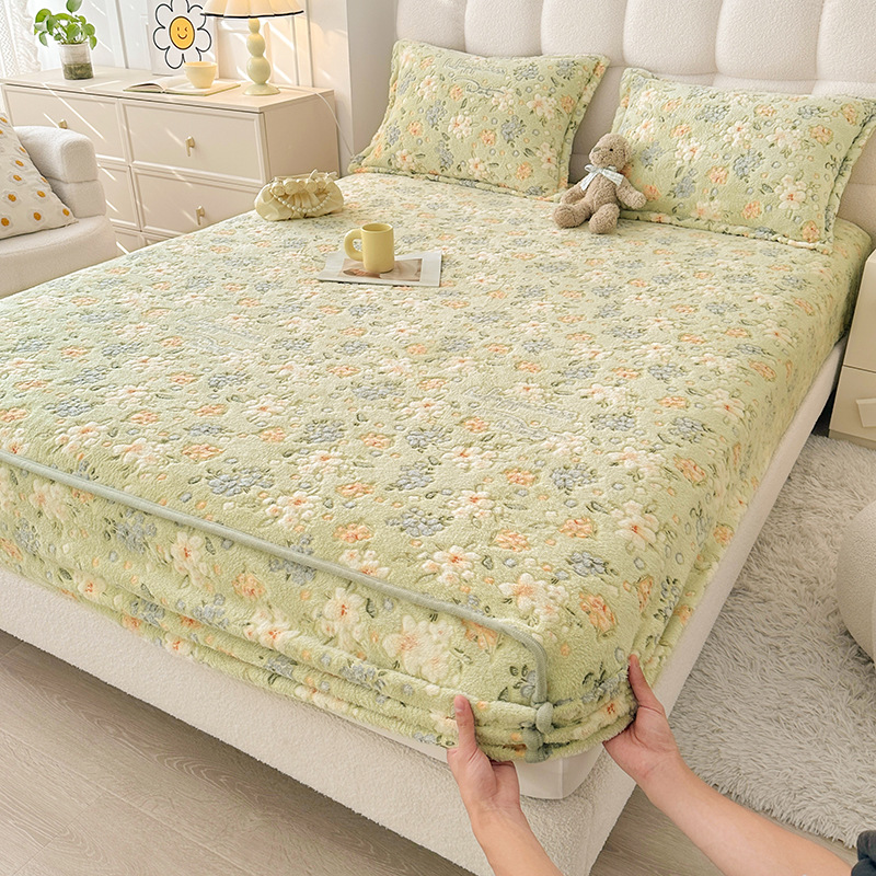 Home Textiles Bedding - Parure de lit en velours de