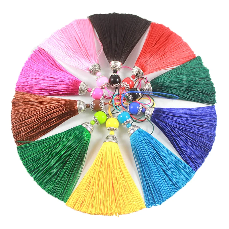 Home Ec Textiles - InjTassel avec perles acryliques, glands de