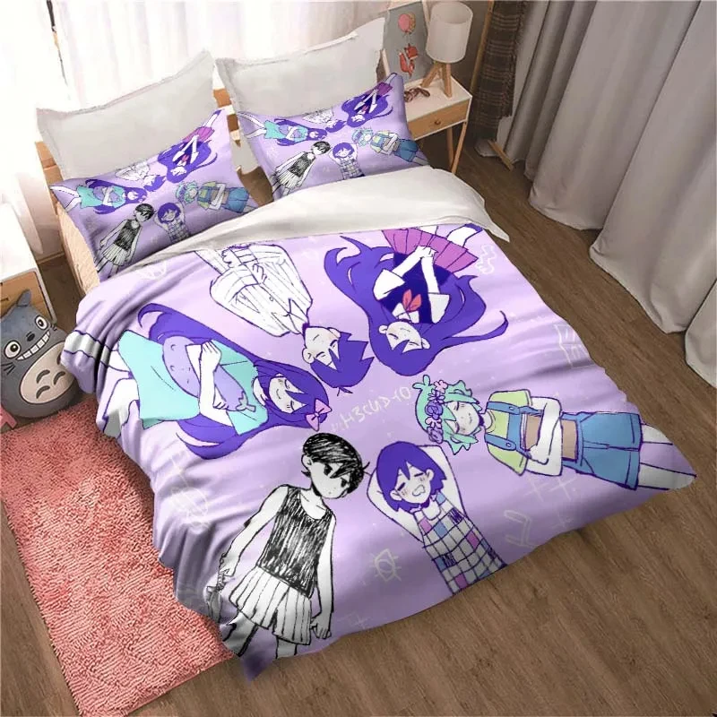 Home Textiles Bedding - Parure de lit Omori imprimée en