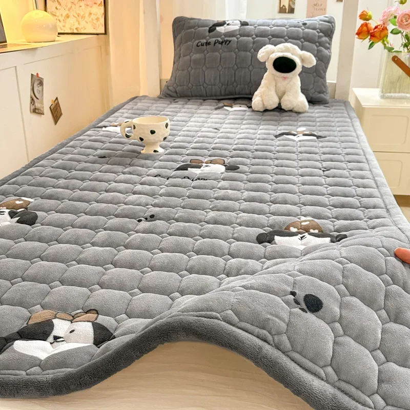 Home Textiles Super Soft - Matelas de lit chaud imprimé de