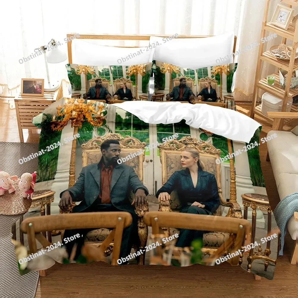 Home Textiles Super Soft - Parure de lit périphérique 3D, ensemble