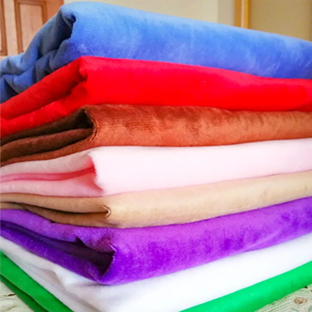 Home Textiles Super Soft - Tissu Minky en velours de peluche