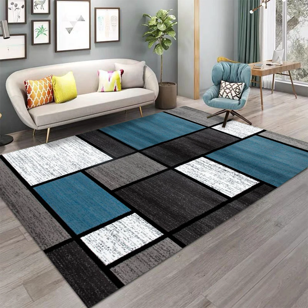 Home Textiles Rug - Grand tapis Simple de dessin animé,