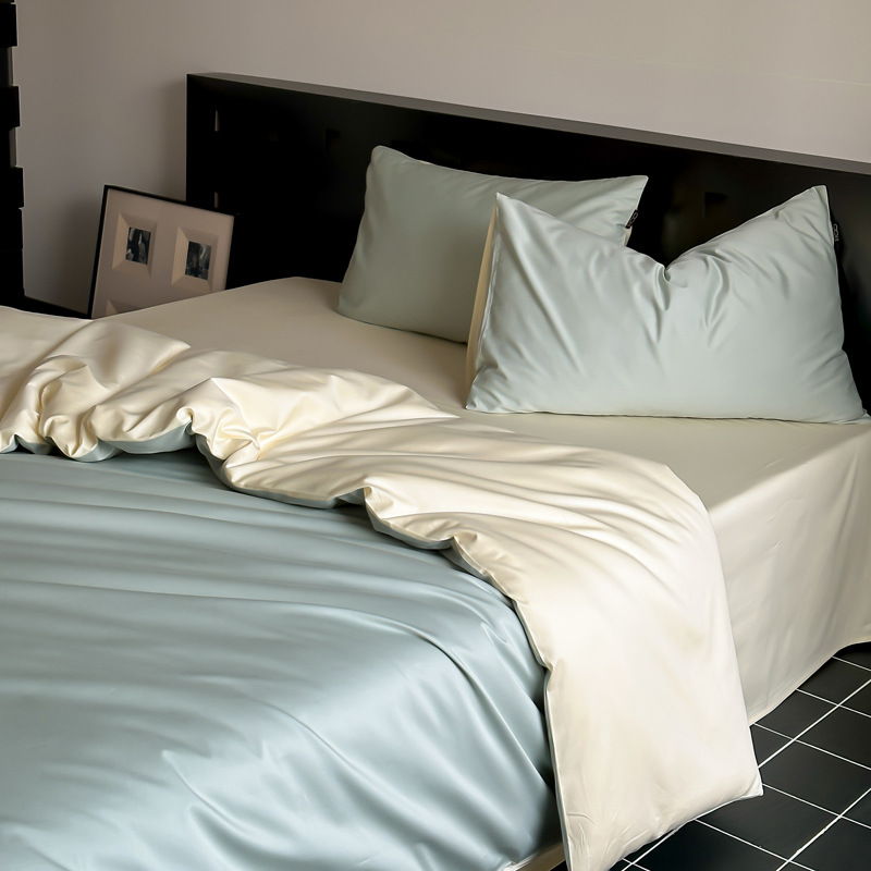 Parure de lit en coton égyptie - Home Textiles Bedding avis et prix