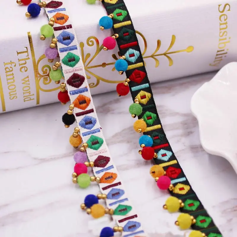 Garniture de Franges de Pompon - Home Ec Textiles avis et prix
