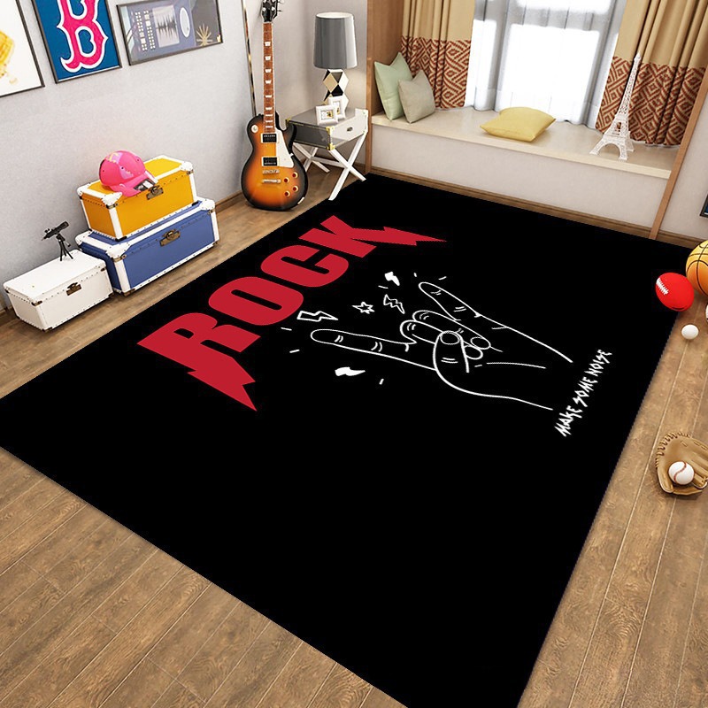 Tapis Rock and Roll Hard Rock  - Home Textiles Rug avis et prix