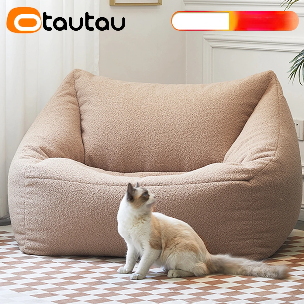 OTAUTAU-Pouf en Faux Cachemire - Floor Cushion Pouf avis et prix