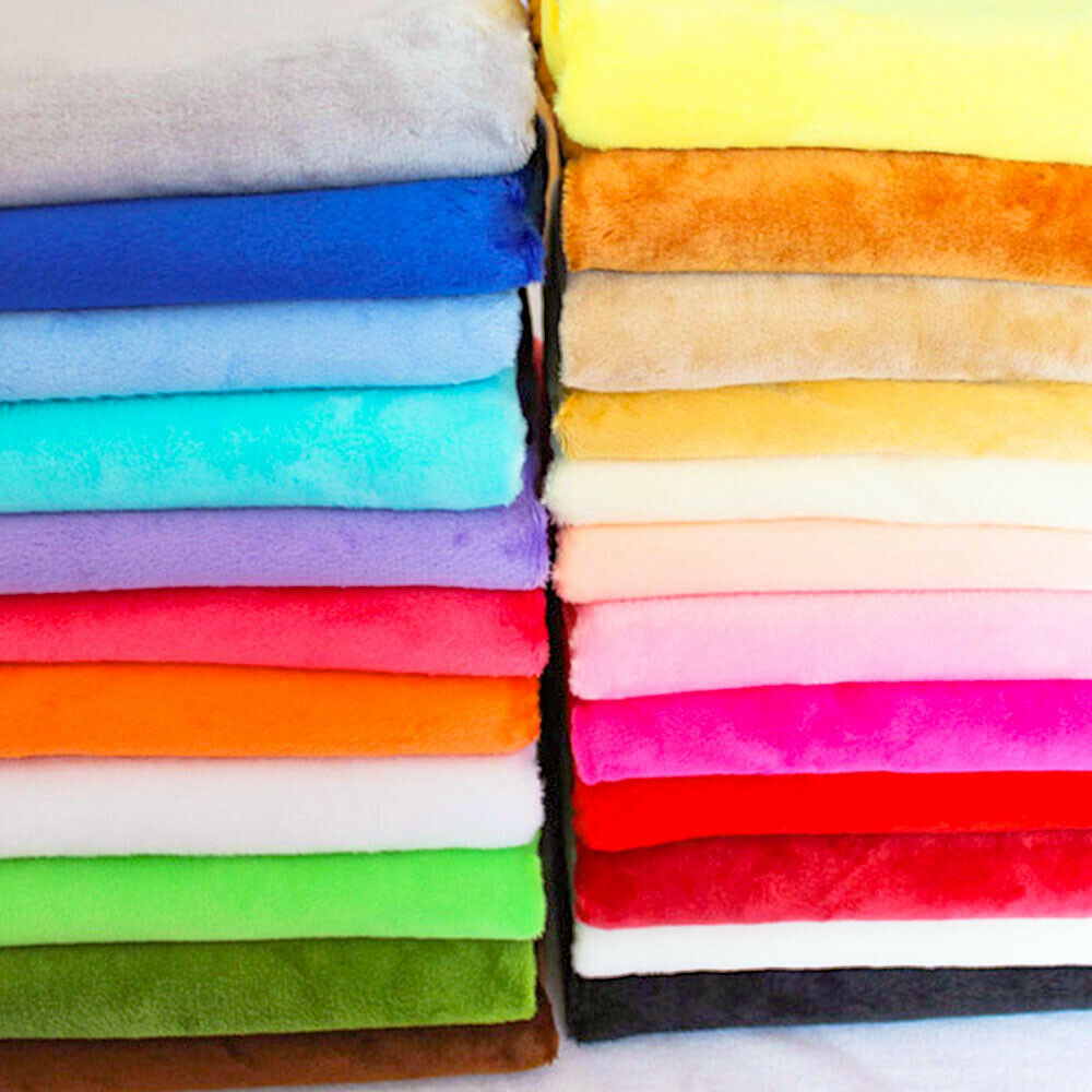 Tissu court en velours et pelu - Home Textiles Super Soft avis et prix