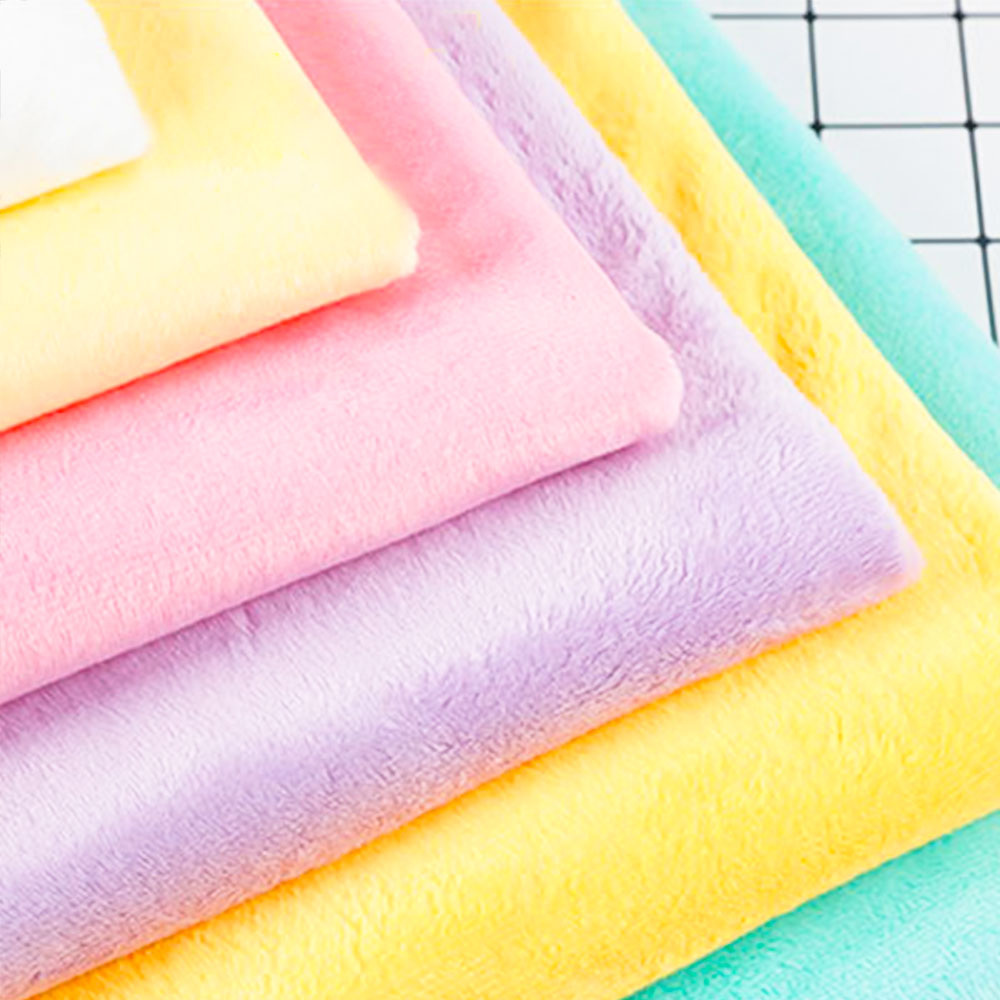 Tissu court en velours et pelu - Home Textiles Super Soft avis et prix
