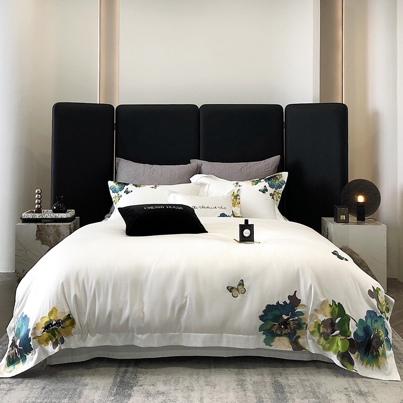 Parure de lit double en coton  - Home Textiles Super Soft avis et prix