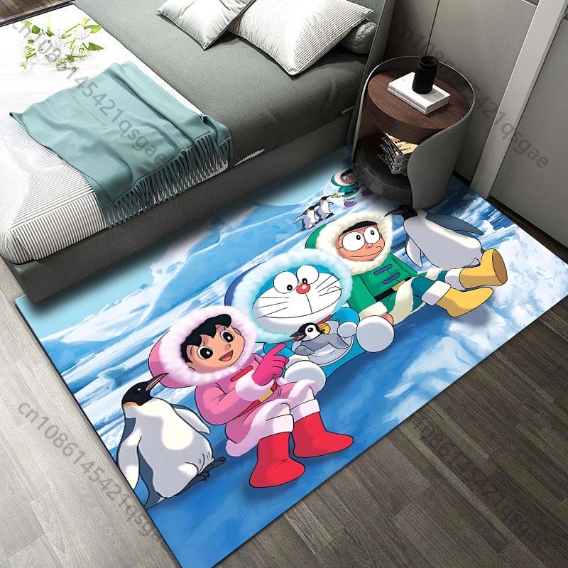 Tapis imprimé Doraemon et ses  - Home Textiles Rug avis et prix