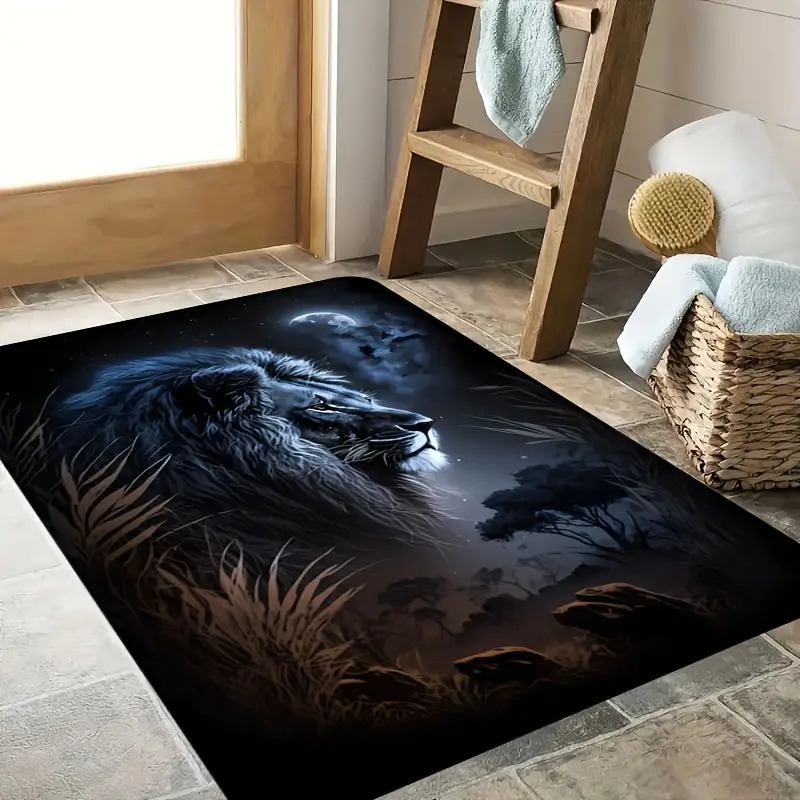 Tapis de sol Lion Nuit Étoilée - Home Textiles Rug avis et prix