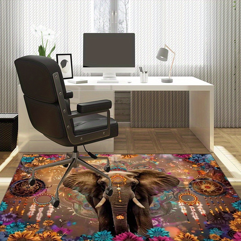 Tapis Mandala éléphant : motif - Home Textiles Rug avis et prix
