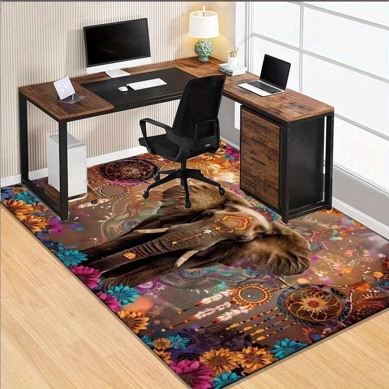 Tapis Mandala éléphant : motif - Home Textiles Rug avis et prix