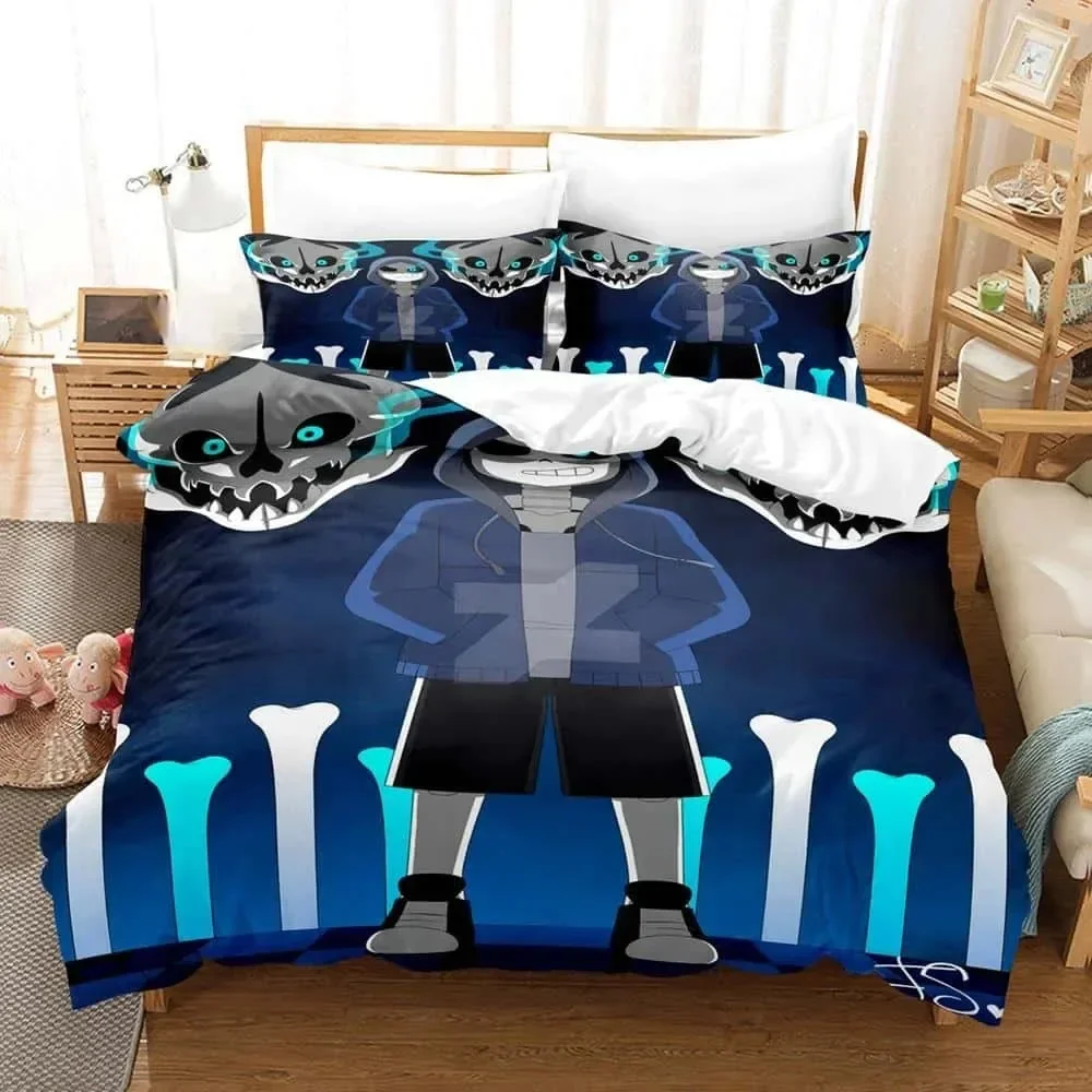 Dessin animé Undertale Sans en - Home Textiles Bedding avis et prix