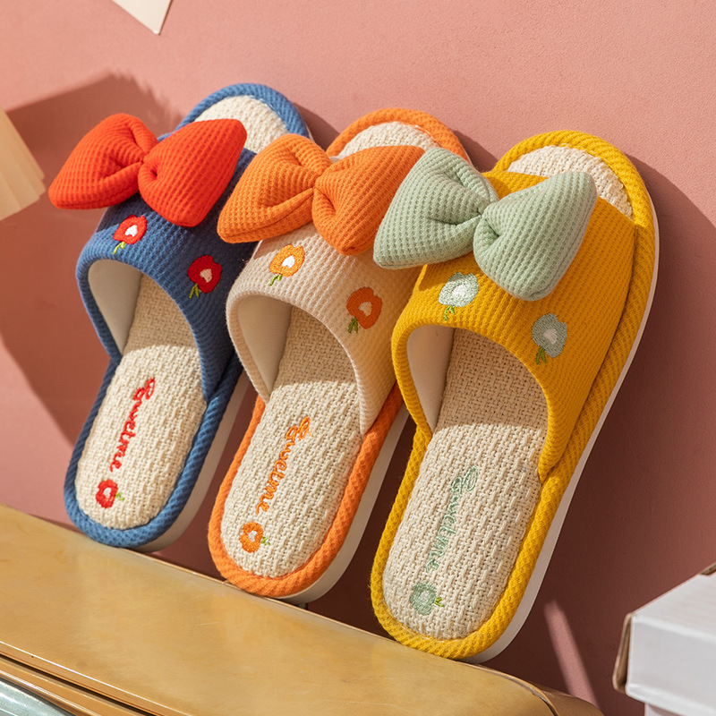 Chaussons en lin confortables  - Home And Textiles avis et prix