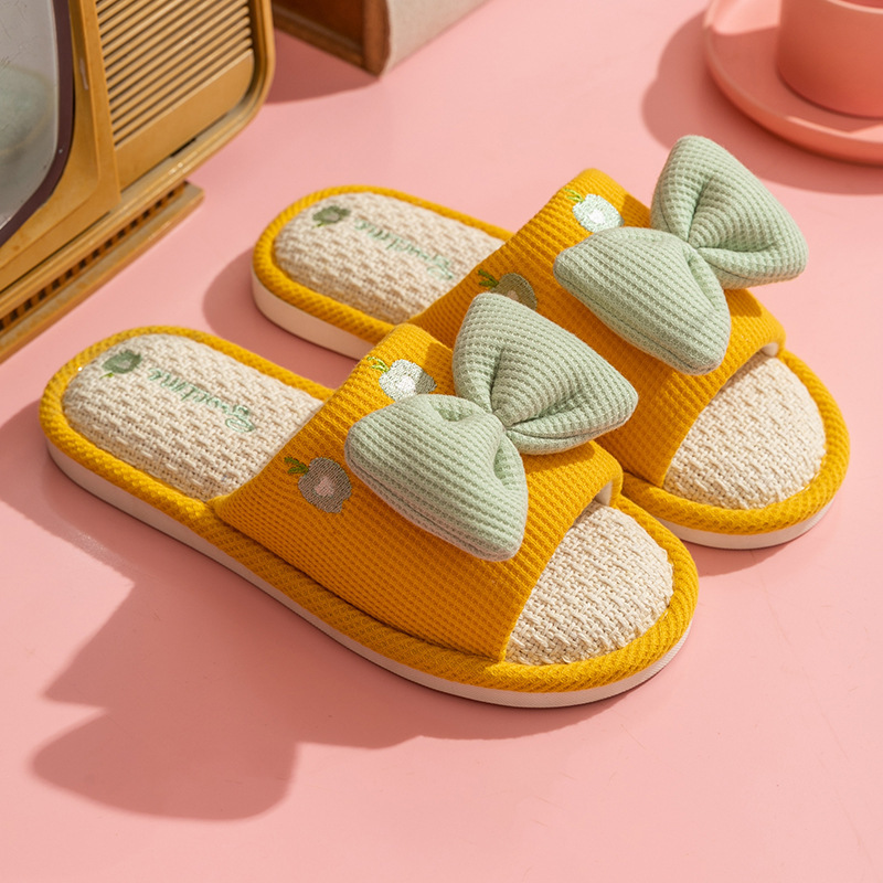 Chaussons en lin confortables  - Home And Textiles avis et prix