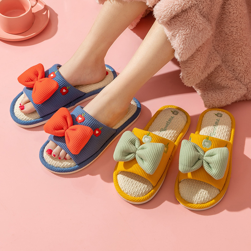 Chaussons en lin confortables  - Home And Textiles avis et prix