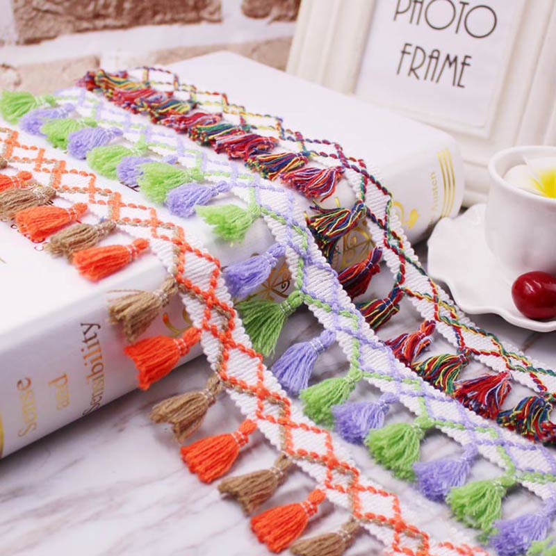 1 yard/lot gland frange garnit - Home Ec Textiles avis et prix