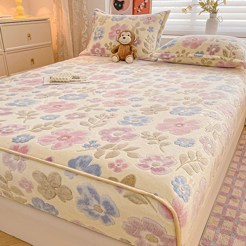 Parure de lit en velours de la - Home Textiles Bedding avis et prix