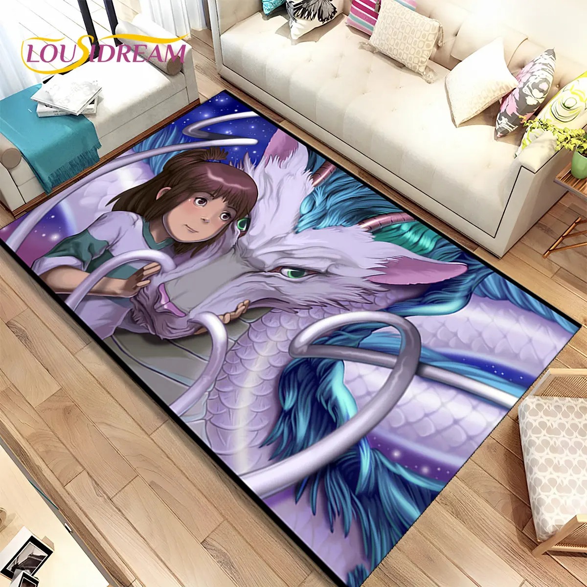 Tapis de sol 3D Spirited Away, - Home Textiles Rug avis et prix