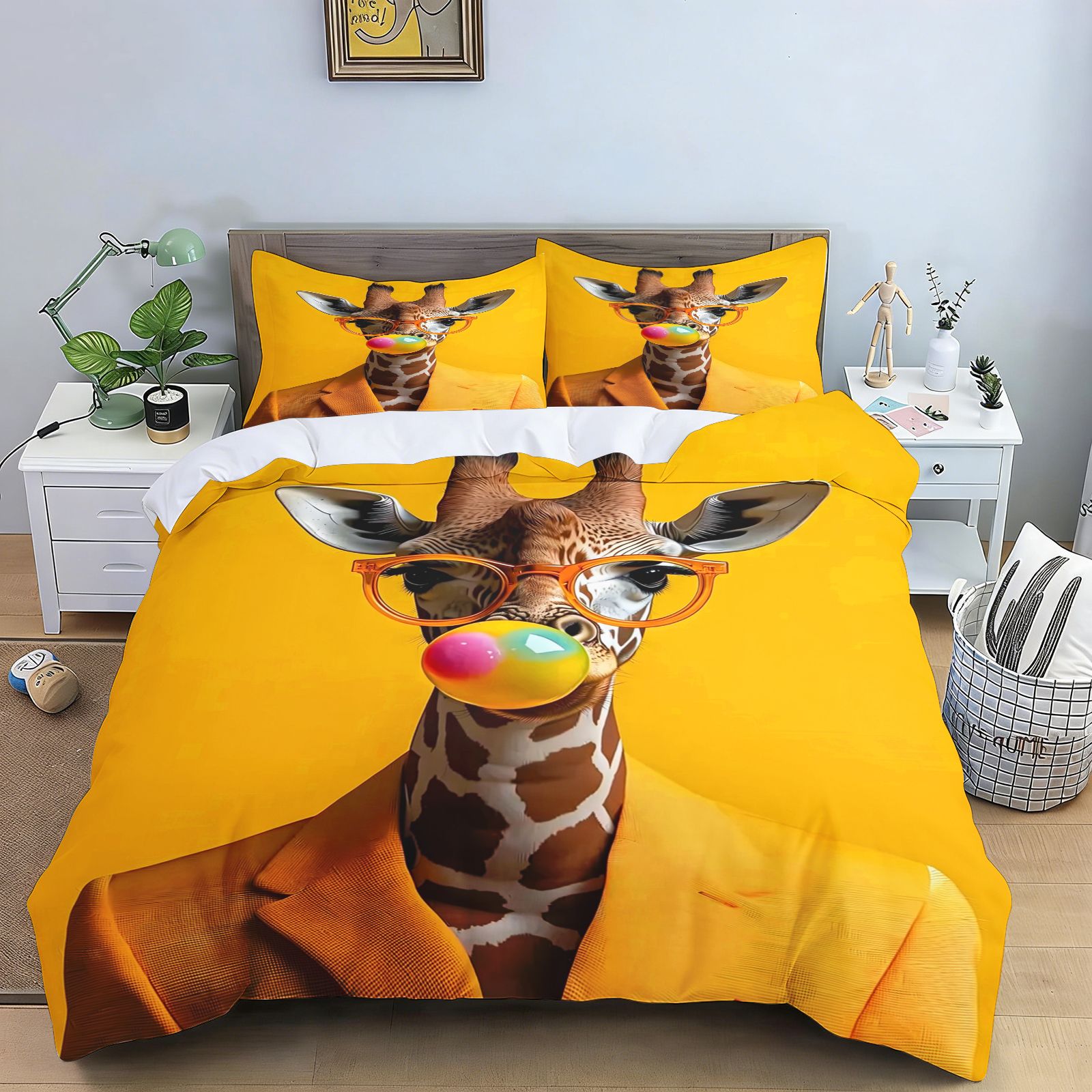 Parure de lit amusante sur le  - Home Textiles Bedding avis et prix