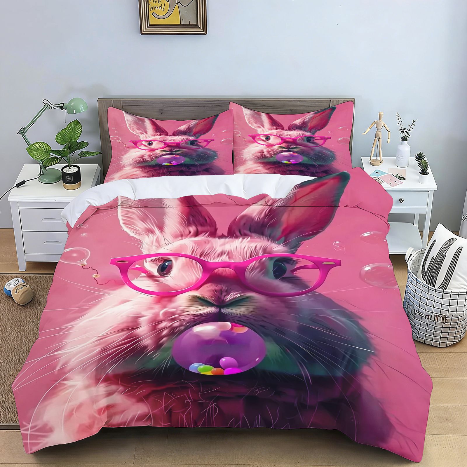 Parure de lit amusante sur le  - Home Textiles Bedding avis et prix