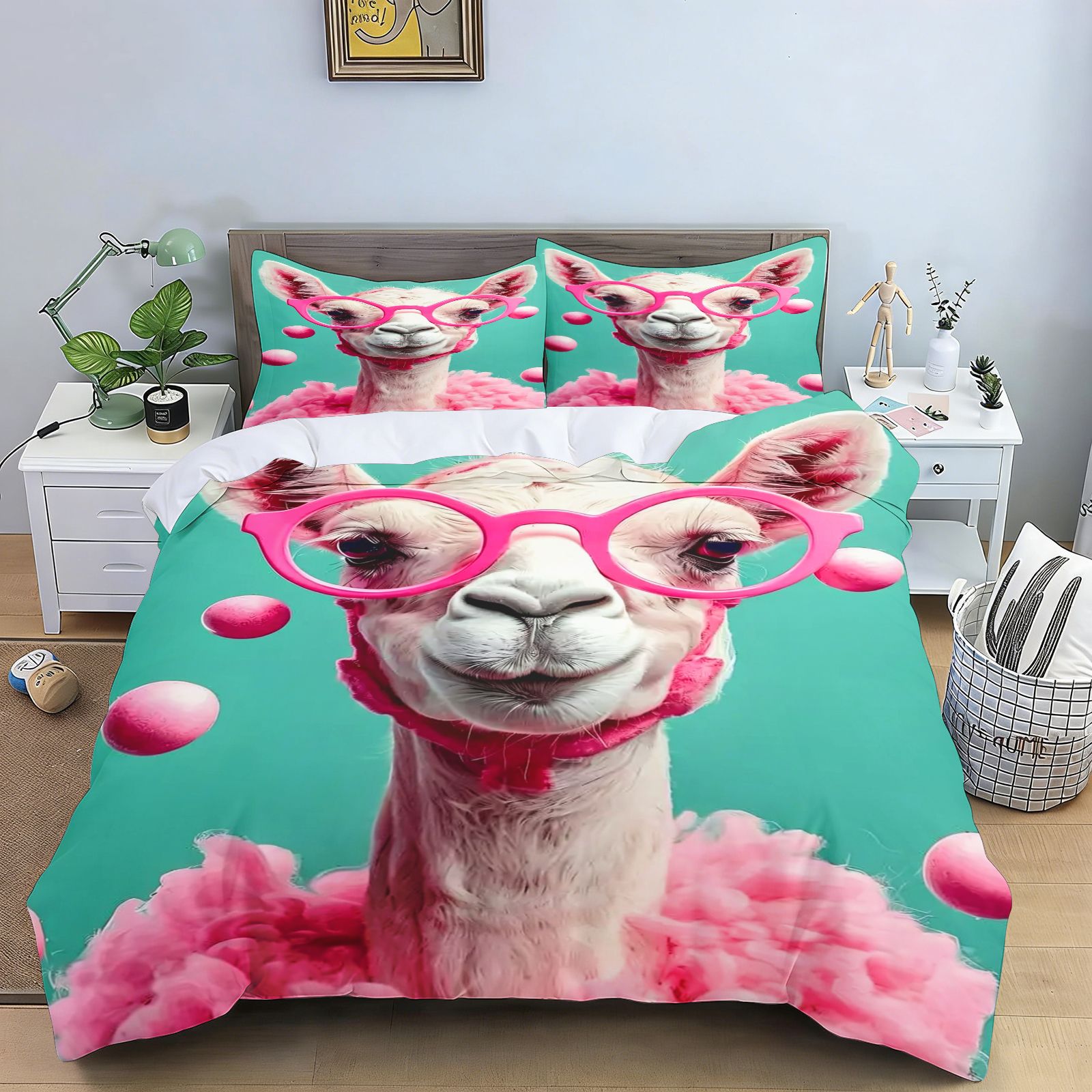 Parure de lit amusante sur le  - Home Textiles Bedding avis et prix