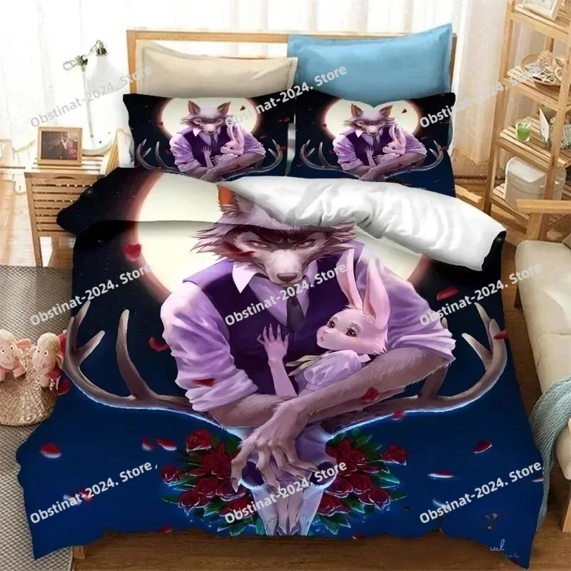 Anime BEASTARS ensemble de lit - Home Textiles Super Soft avis et prix
