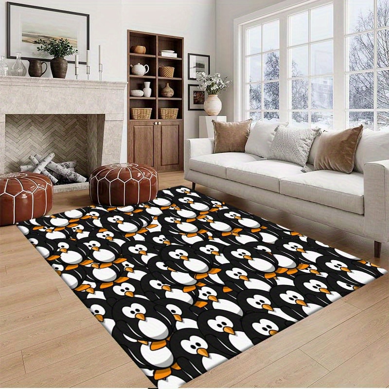 Tapis pingouin mignon de dessi - Home Textiles Rug avis et prix