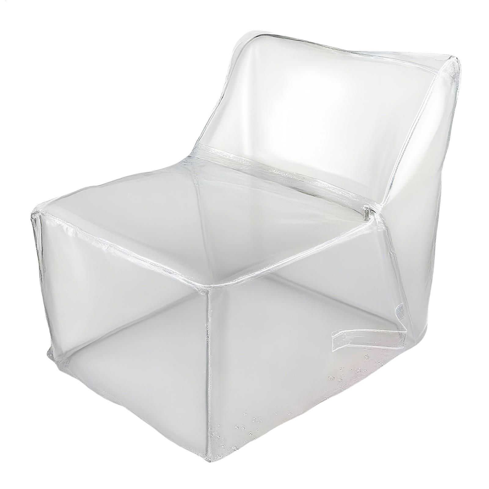 Housse de pouf transparente po - Floor Cushion Pouf avis et prix