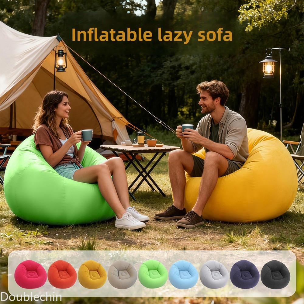 Fauteuil gonflable floqué indi - Floor Cushion Pouf avis et prix