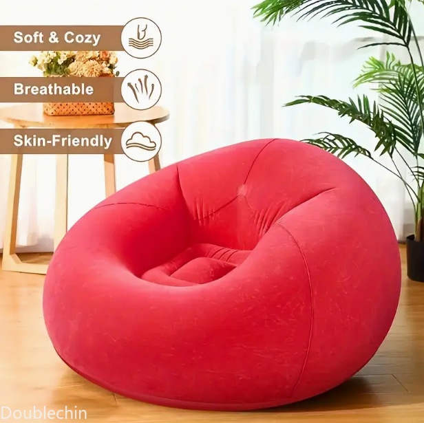 Fauteuil gonflable floqué indi - Floor Cushion Pouf avis et prix