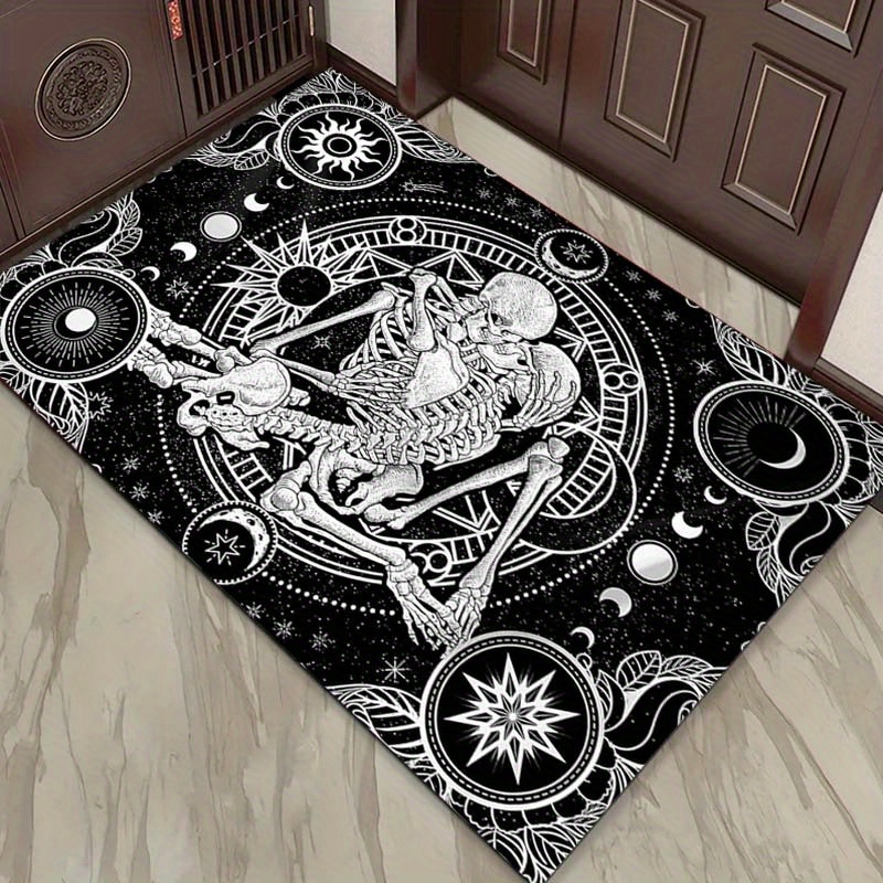 Tapis de danse squelette éléga - Home Textiles Rug avis et prix