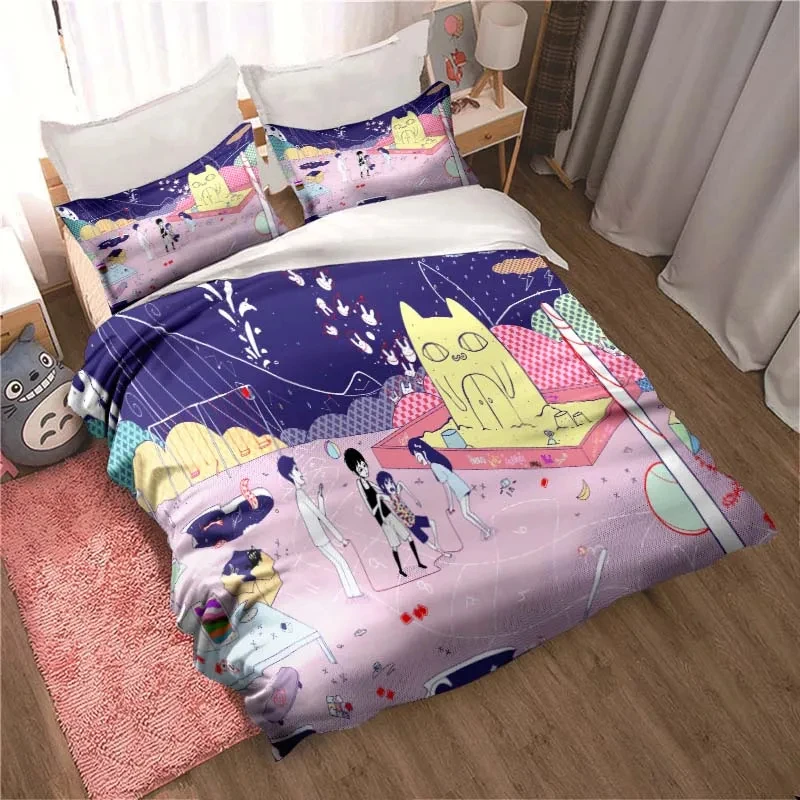 Parure de lit Omori imprimée e - Home Textiles Bedding avis et prix