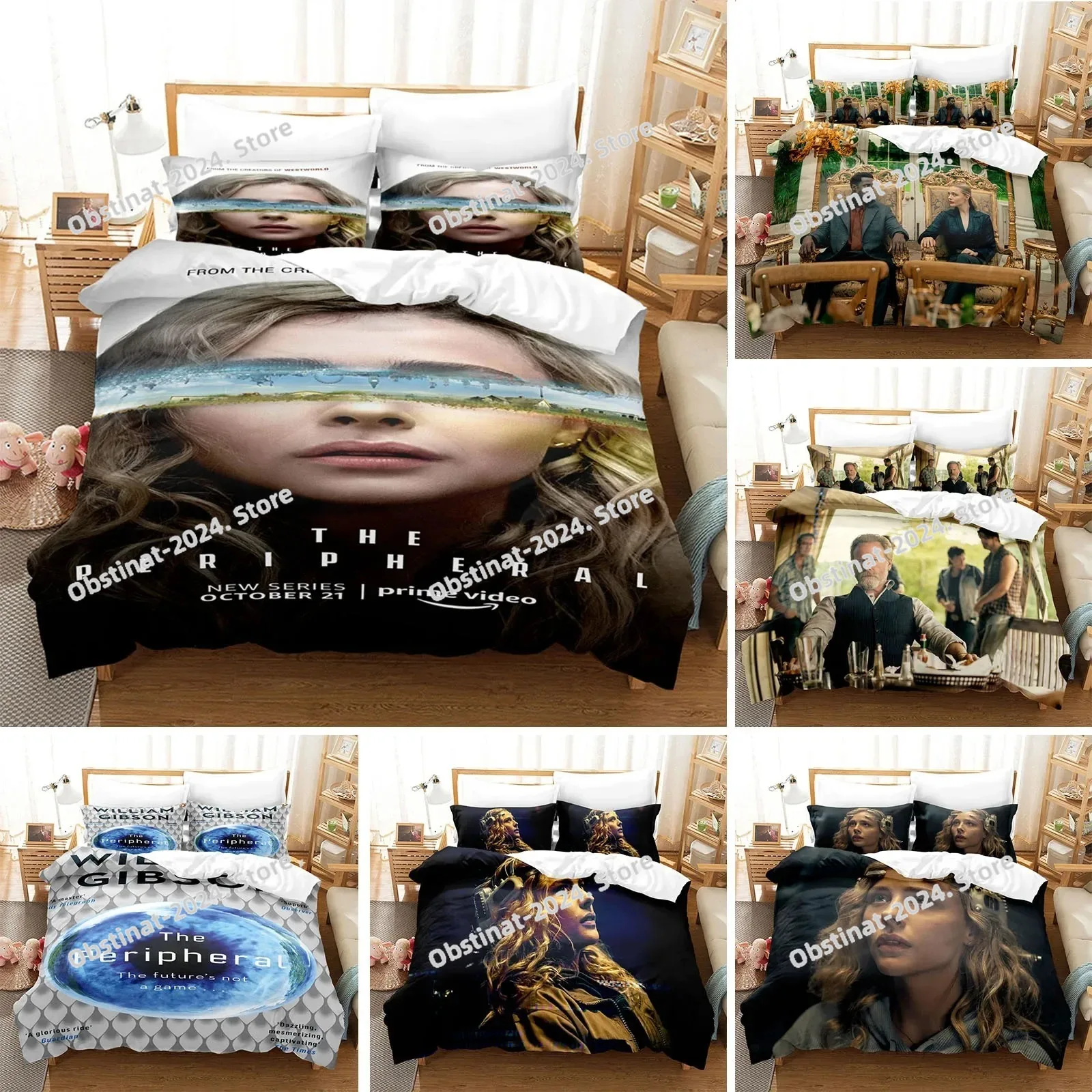 Parure de lit périphérique 3D, - Home Textiles Super Soft avis et prix
