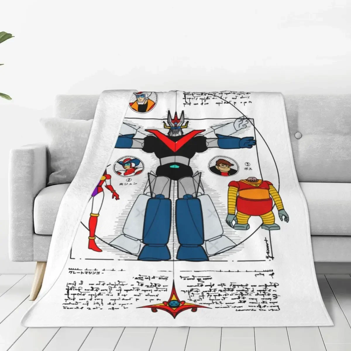 Couverture en velours Mazinger - Home Textiles Super Soft avis et prix